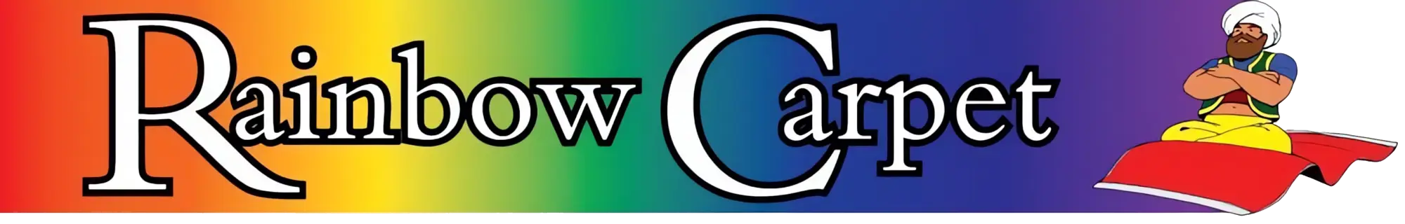 Rainbow carpet logo
